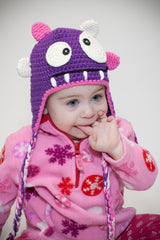 Purple monster hat