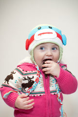 Sock monkey hat