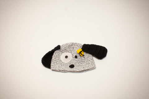 Doggie hat, light grey